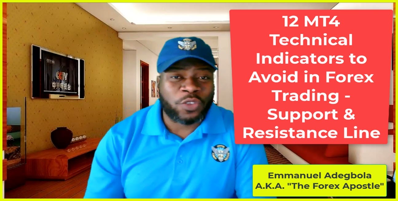12 MT4 Technical Indicators to Avoid in Forex Trading – Support and Resistance Line